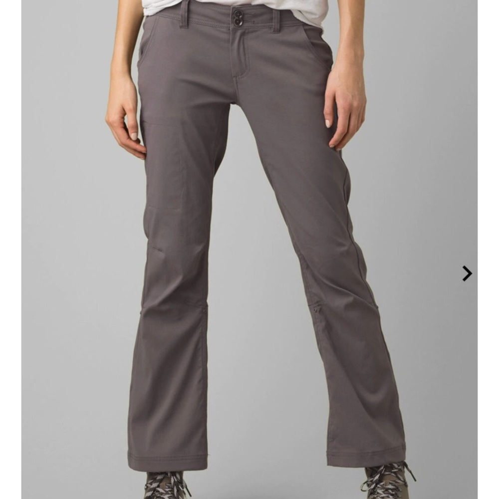 prAna Gray Convertible Halle Pants Size 10